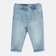 Girls Blue Pack Of 1 Denim Pant