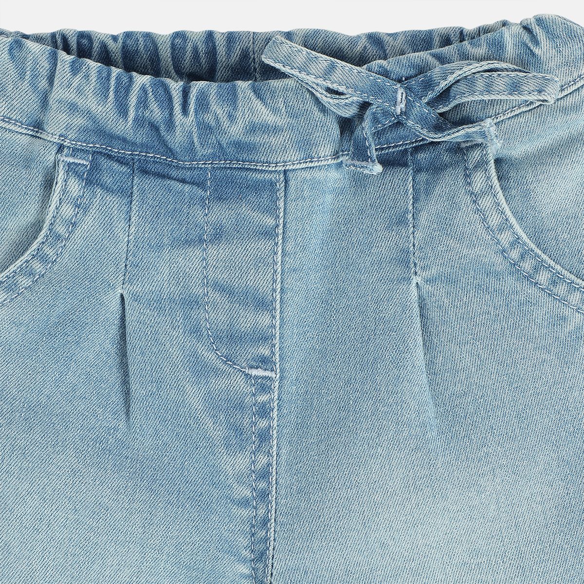 Girls Blue Pack Of 1 Denim Pant