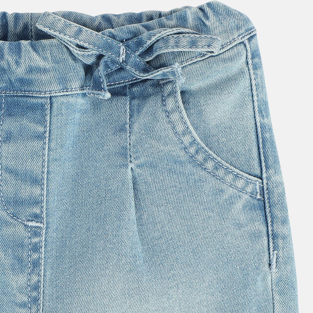 Girls Blue Pack Of 1 Denim Pant