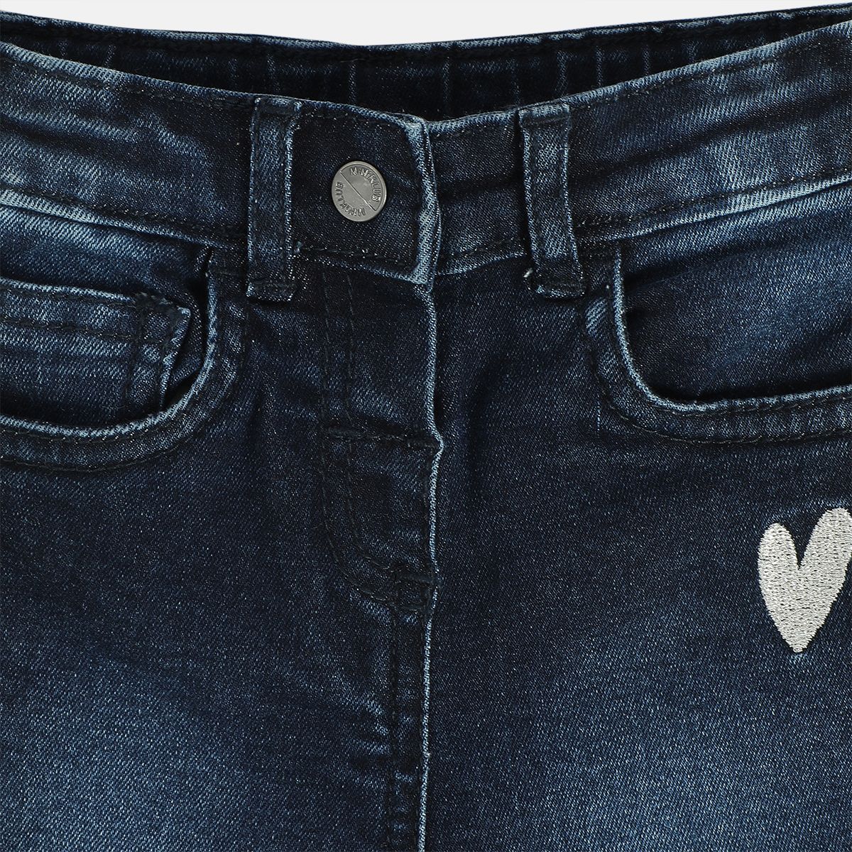 Girls Blue Pack Of 1 Denim Pant