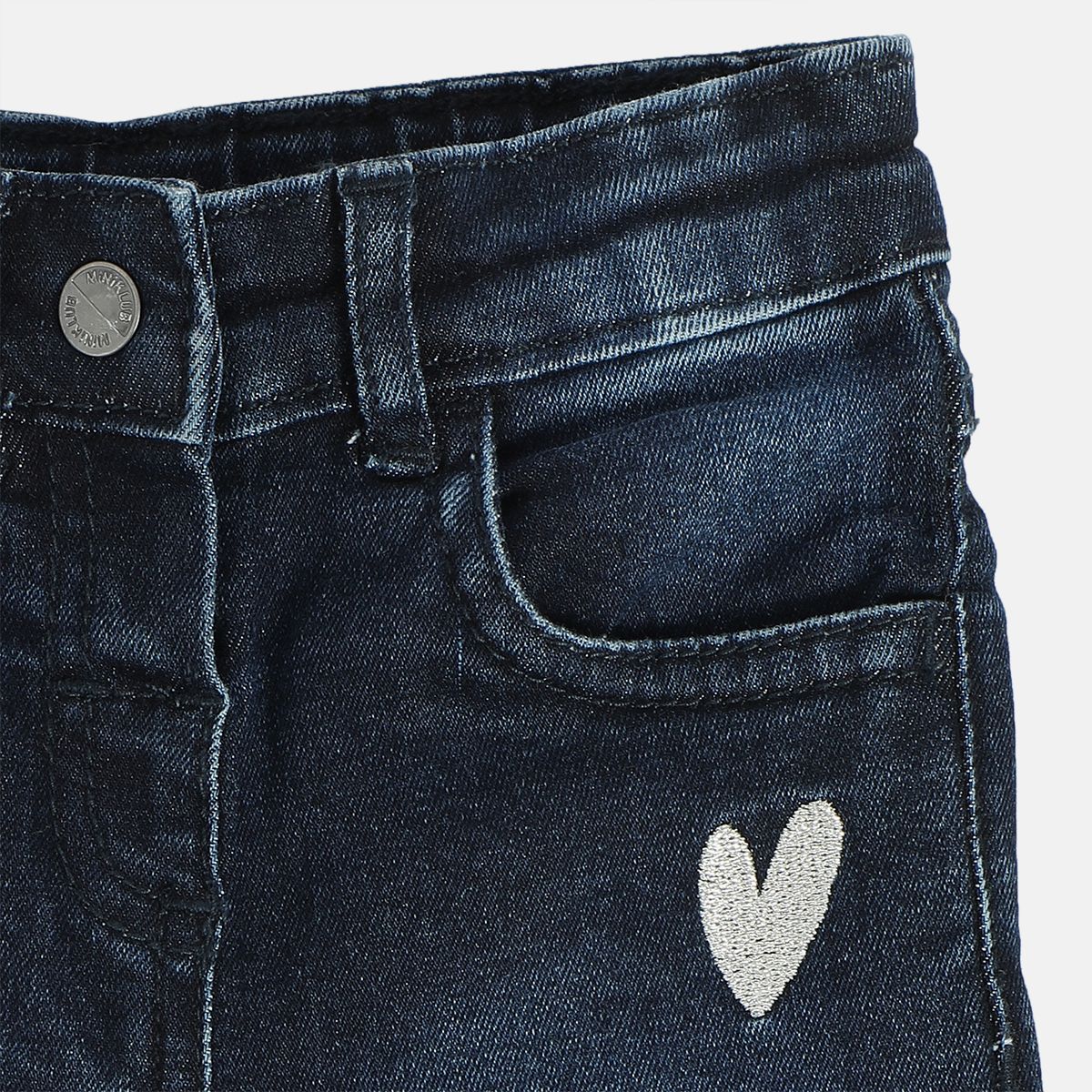 Girls Blue Pack Of 1 Denim Pant