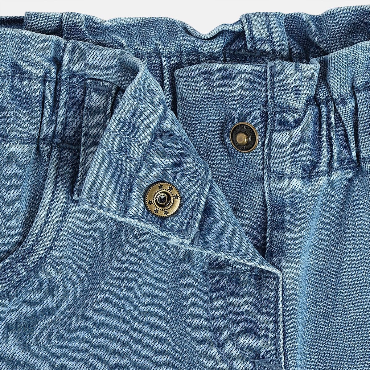 Girls Medium Blue Wash Denim Pant