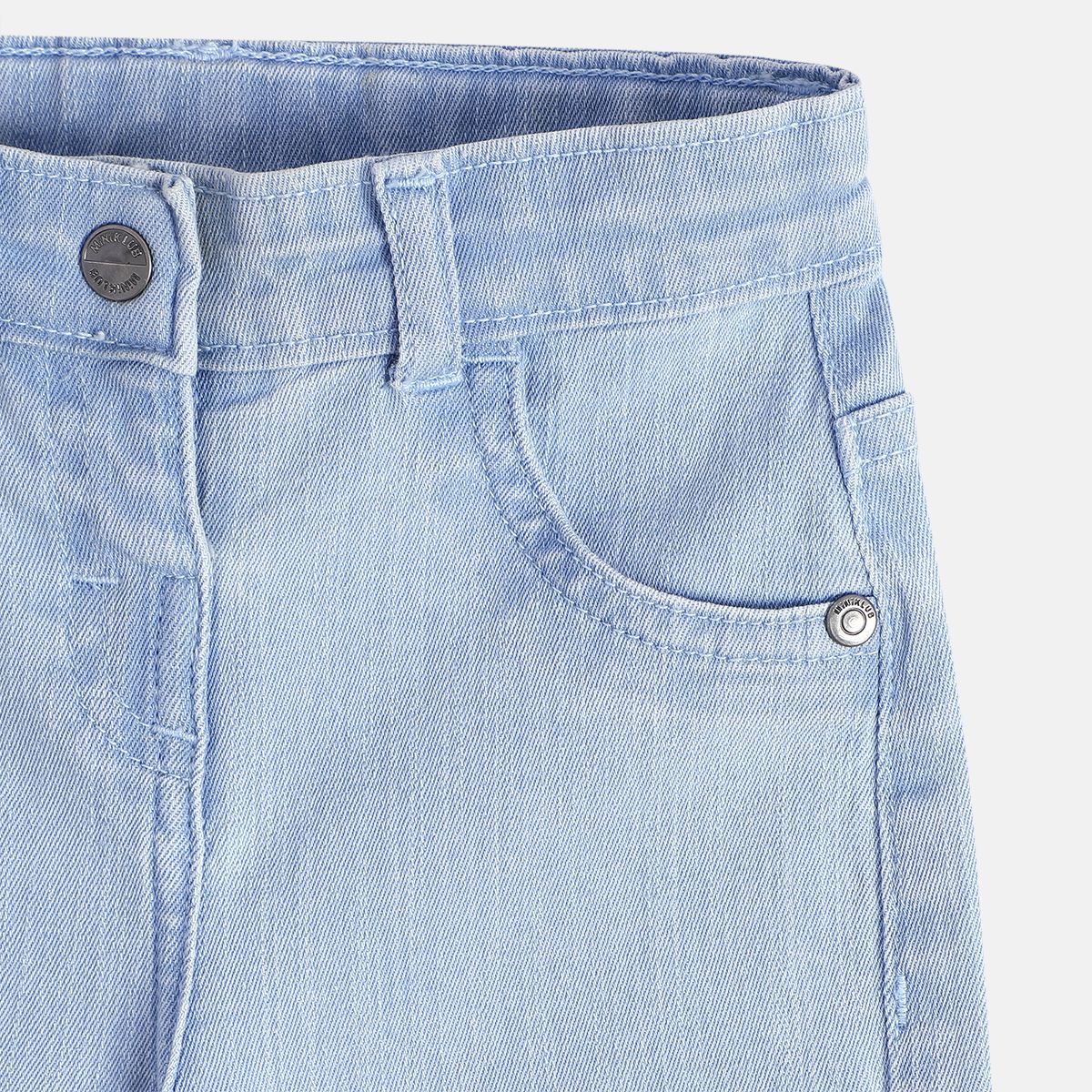 Girls Blue Denim Pant