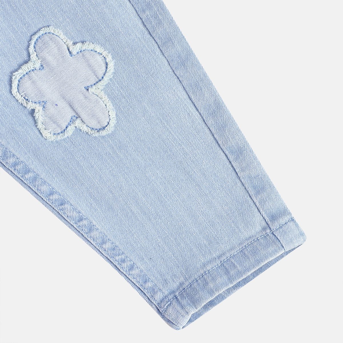 Girls Blue Denim Pant