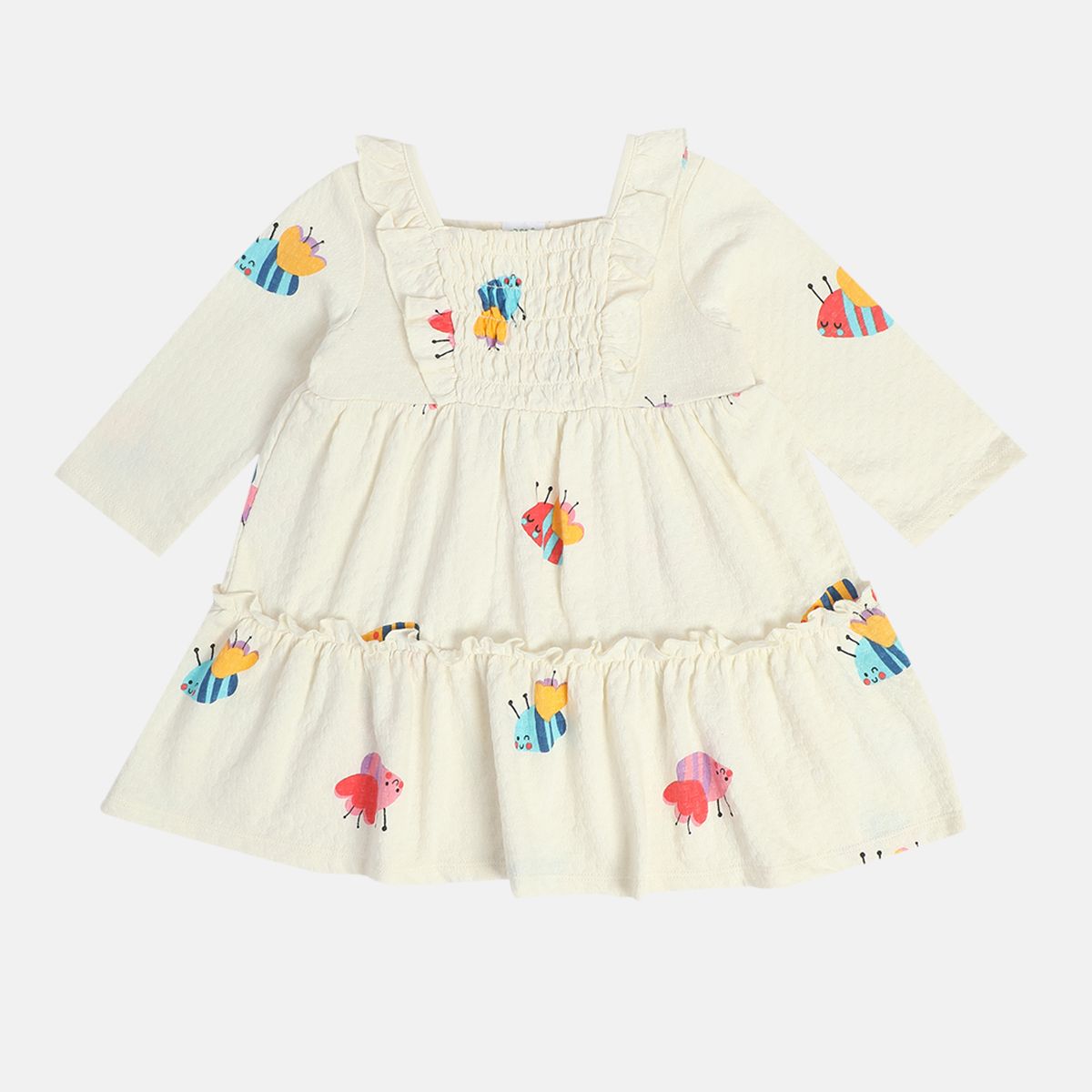 Girls Off White Dress