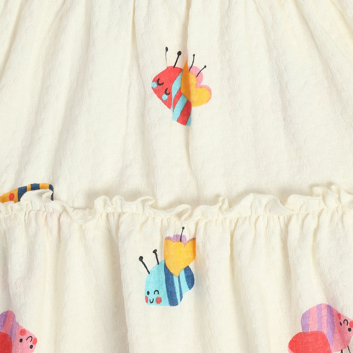 Girls Off White Dress