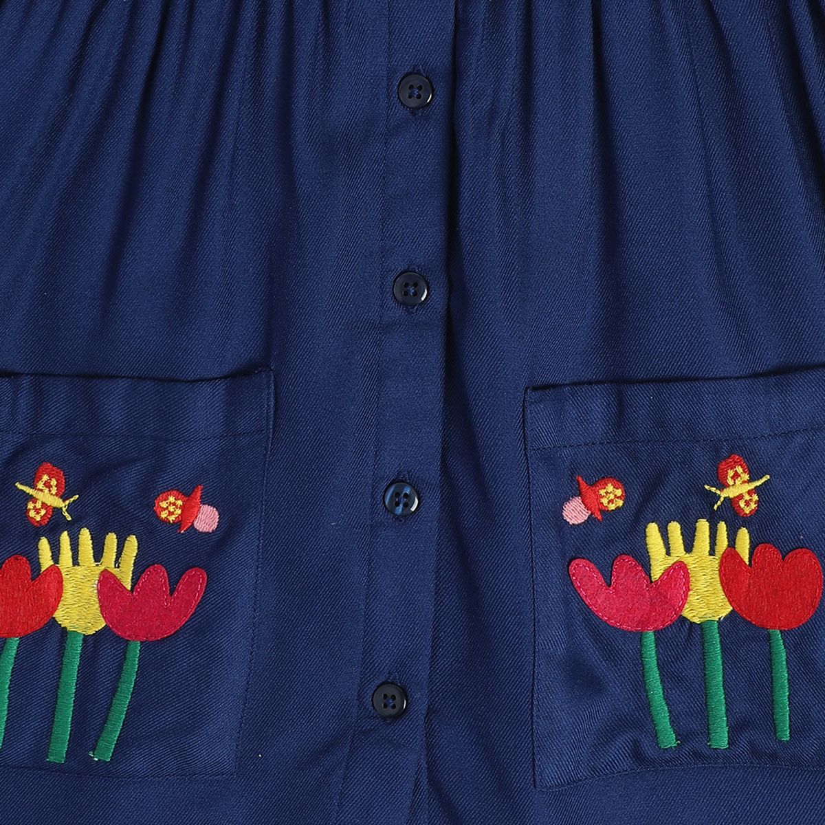 Girls Navy Dress