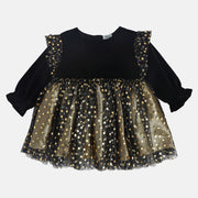 Girls Black Dress
