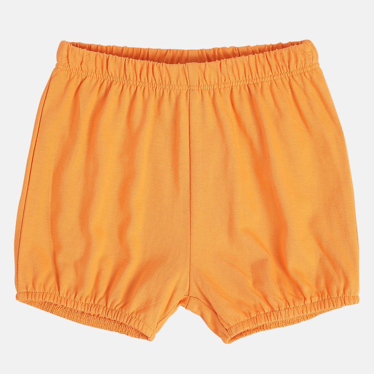 Girls Orange Knee Length Dress