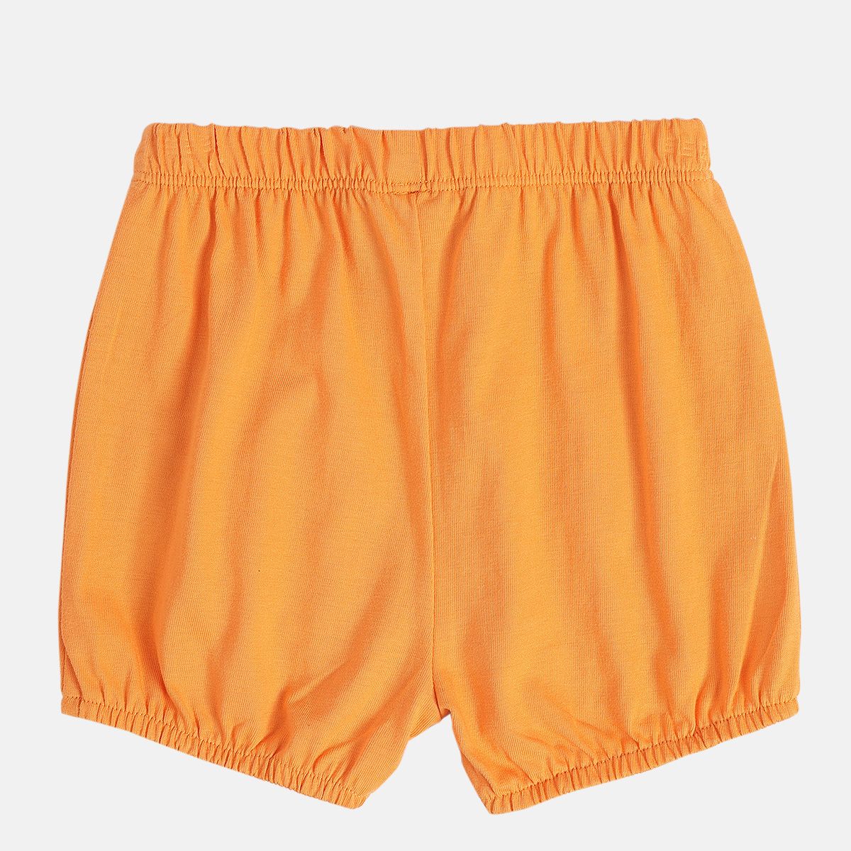 Girls Orange Knee Length Dress
