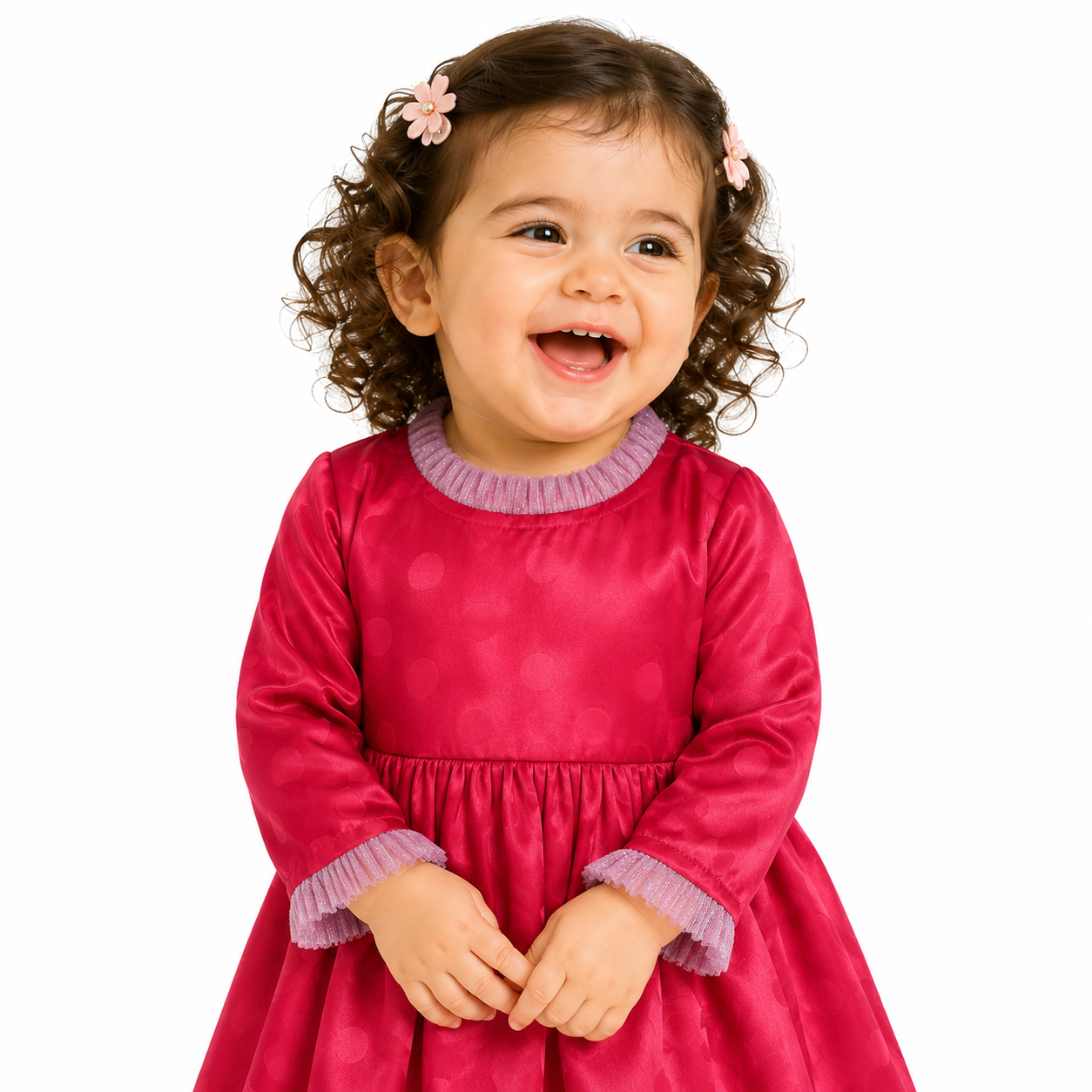 Girls Red Pack Of 2 Dress