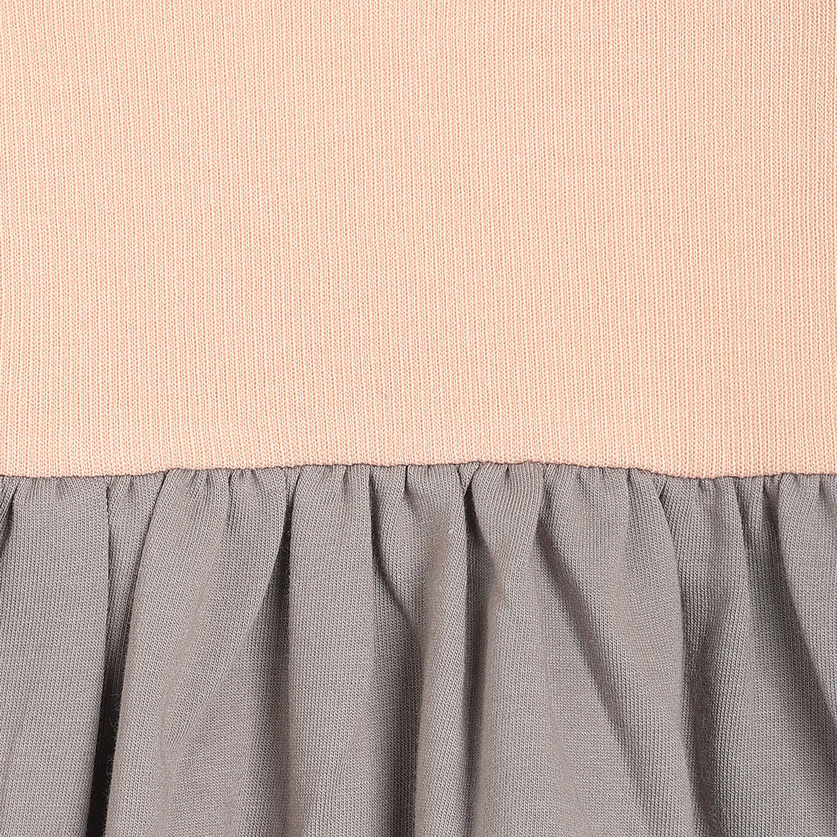 Girl Pink And Grey Pi Grey Dress