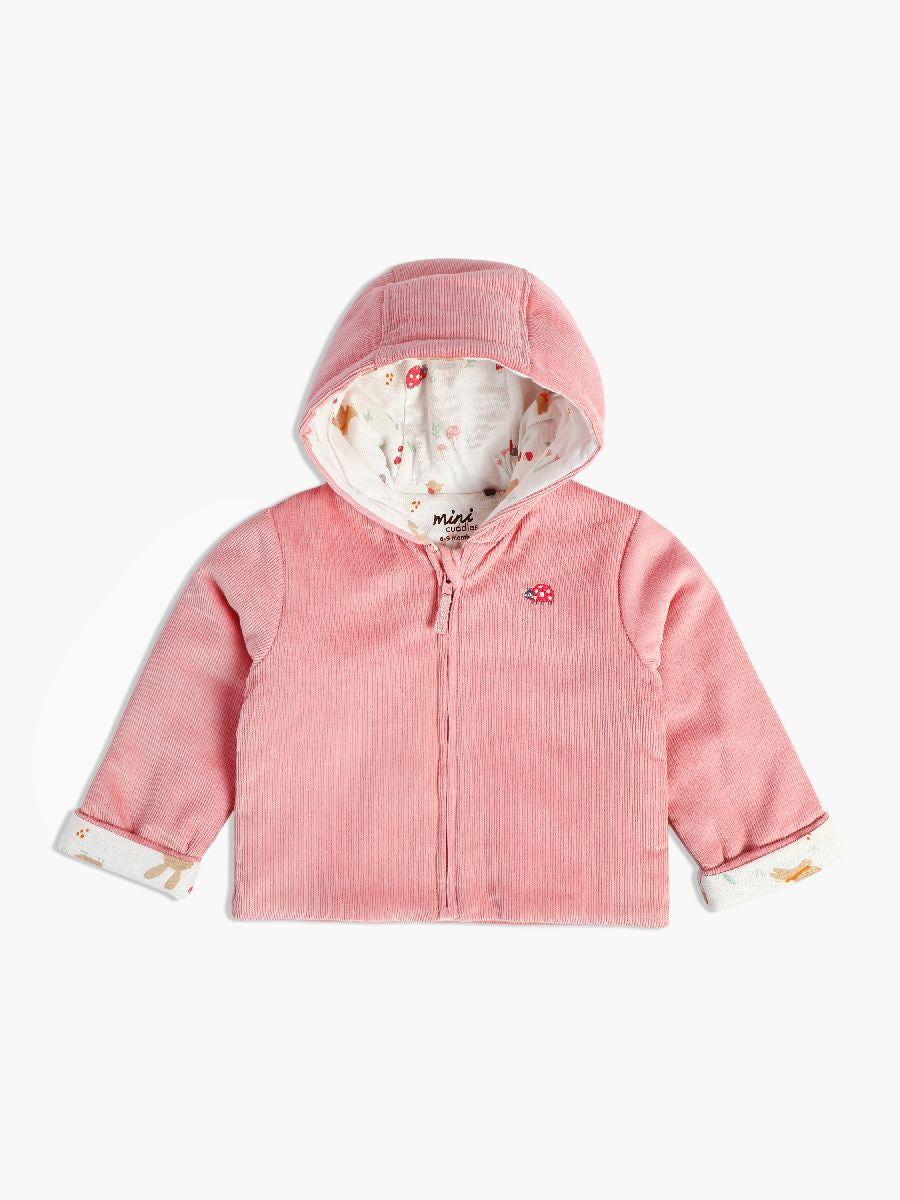 Minicuddles Girl Baby Jacket - Pink