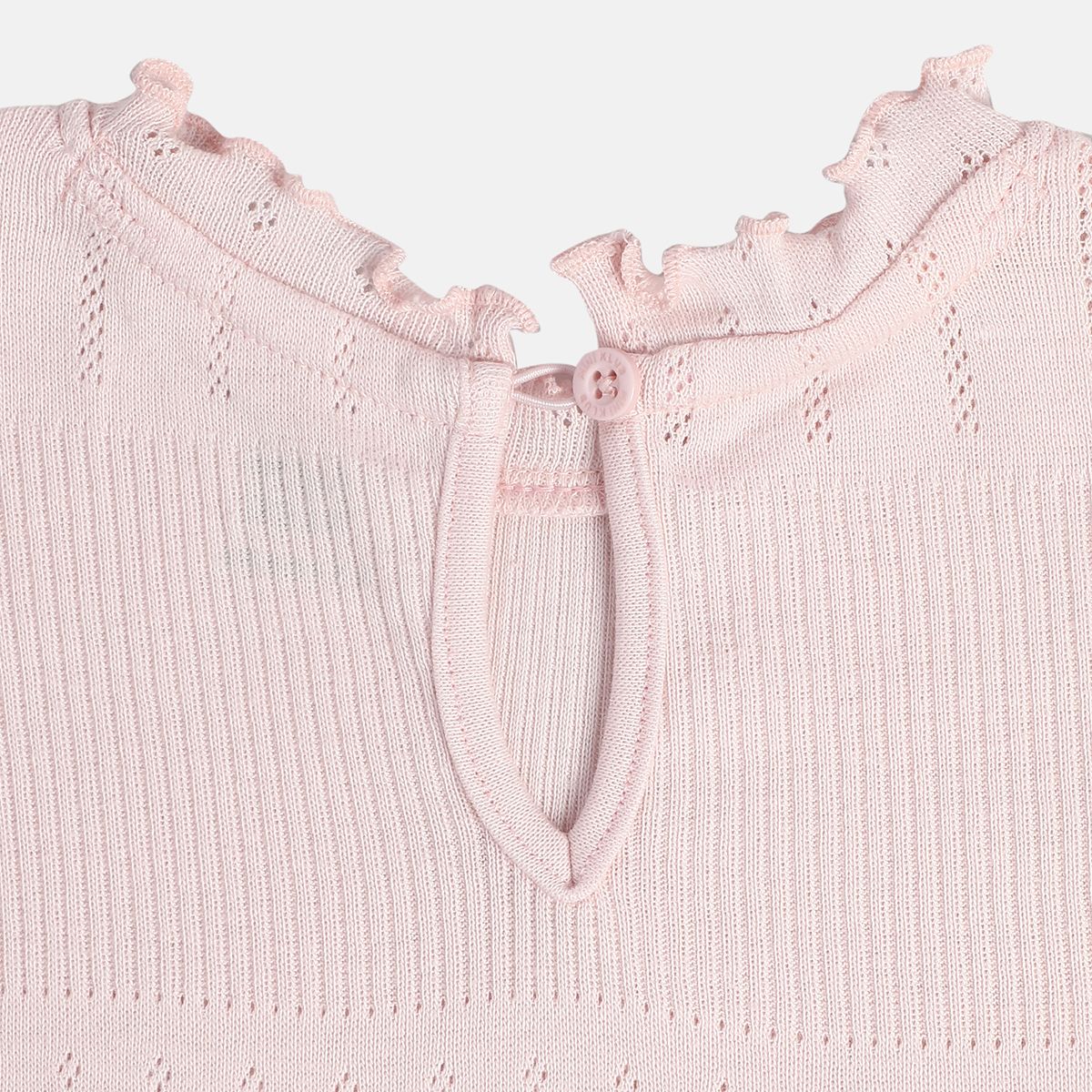 Girls Pink Knit Top
