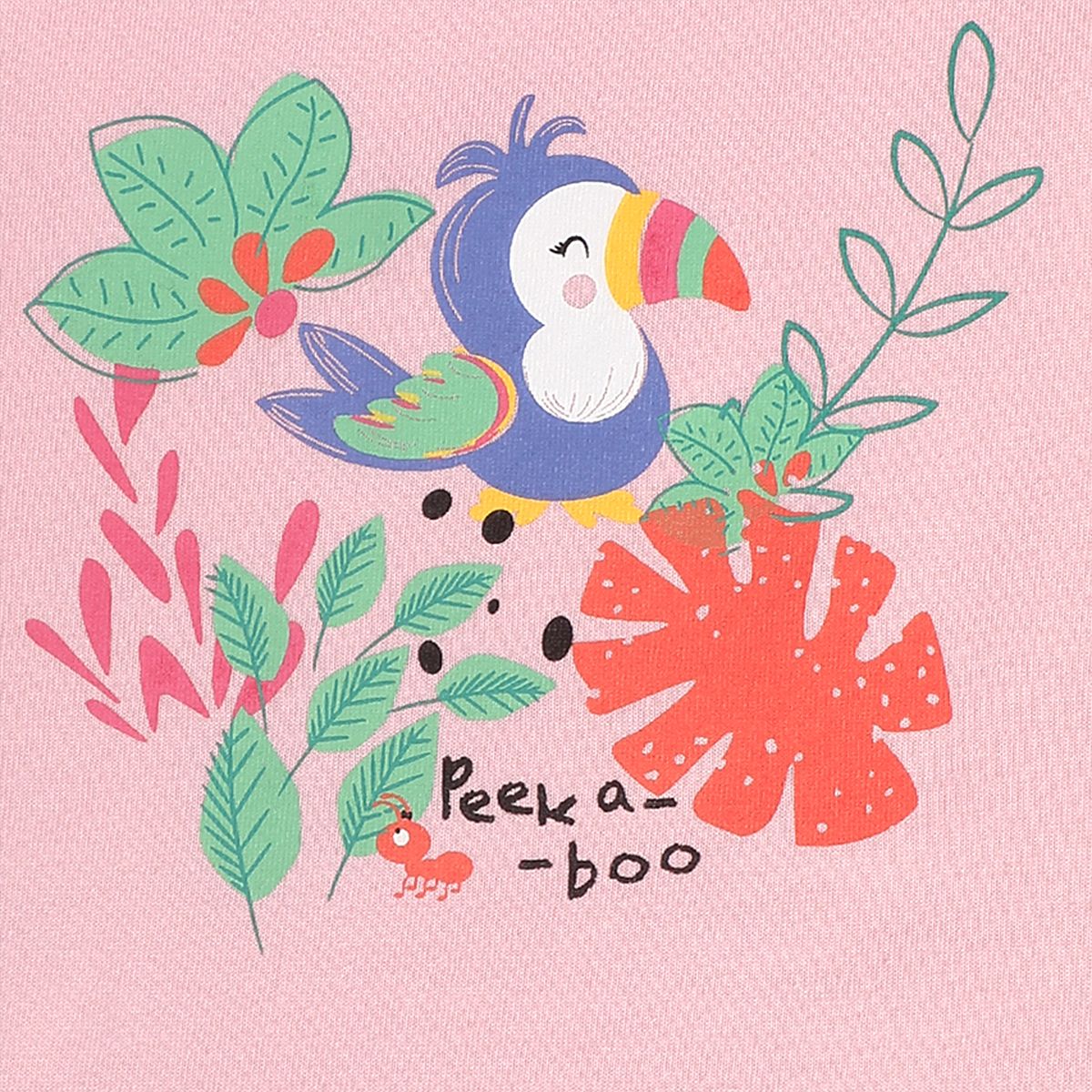 Girls Pink Round Neck Cap Sleeve Knit Top