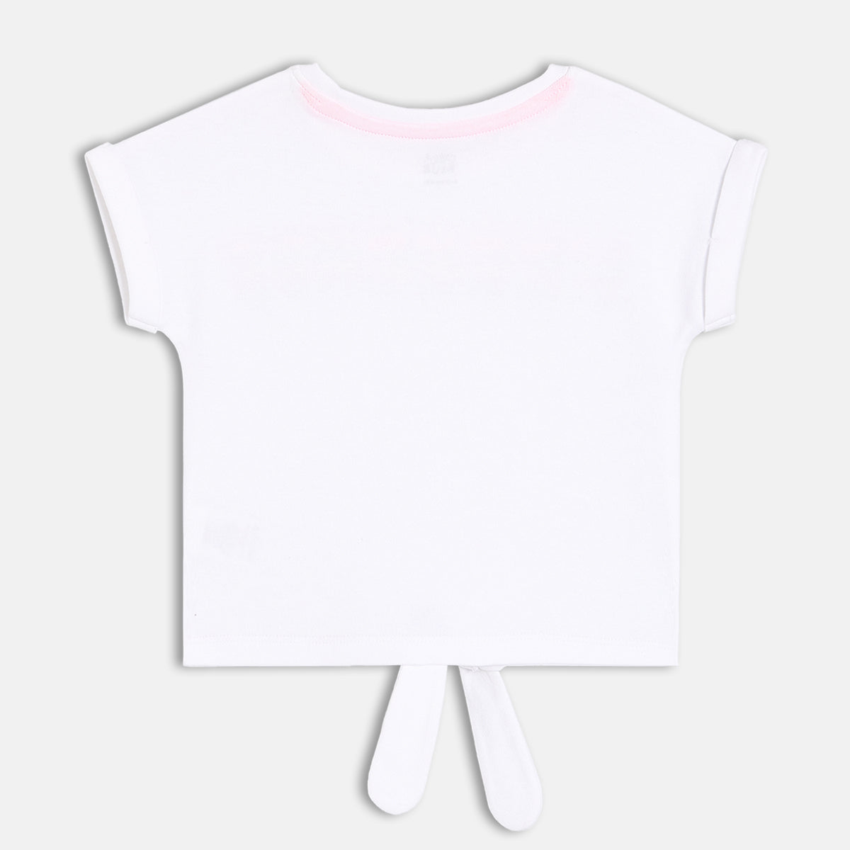 Girls Multi Crew Neck 3/4 Sleeve Knit Top