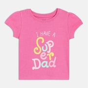 Girl Pink Knit Top