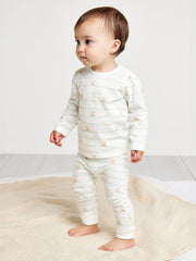 Minicuddles Girl New Born Legging - Multicoloured
