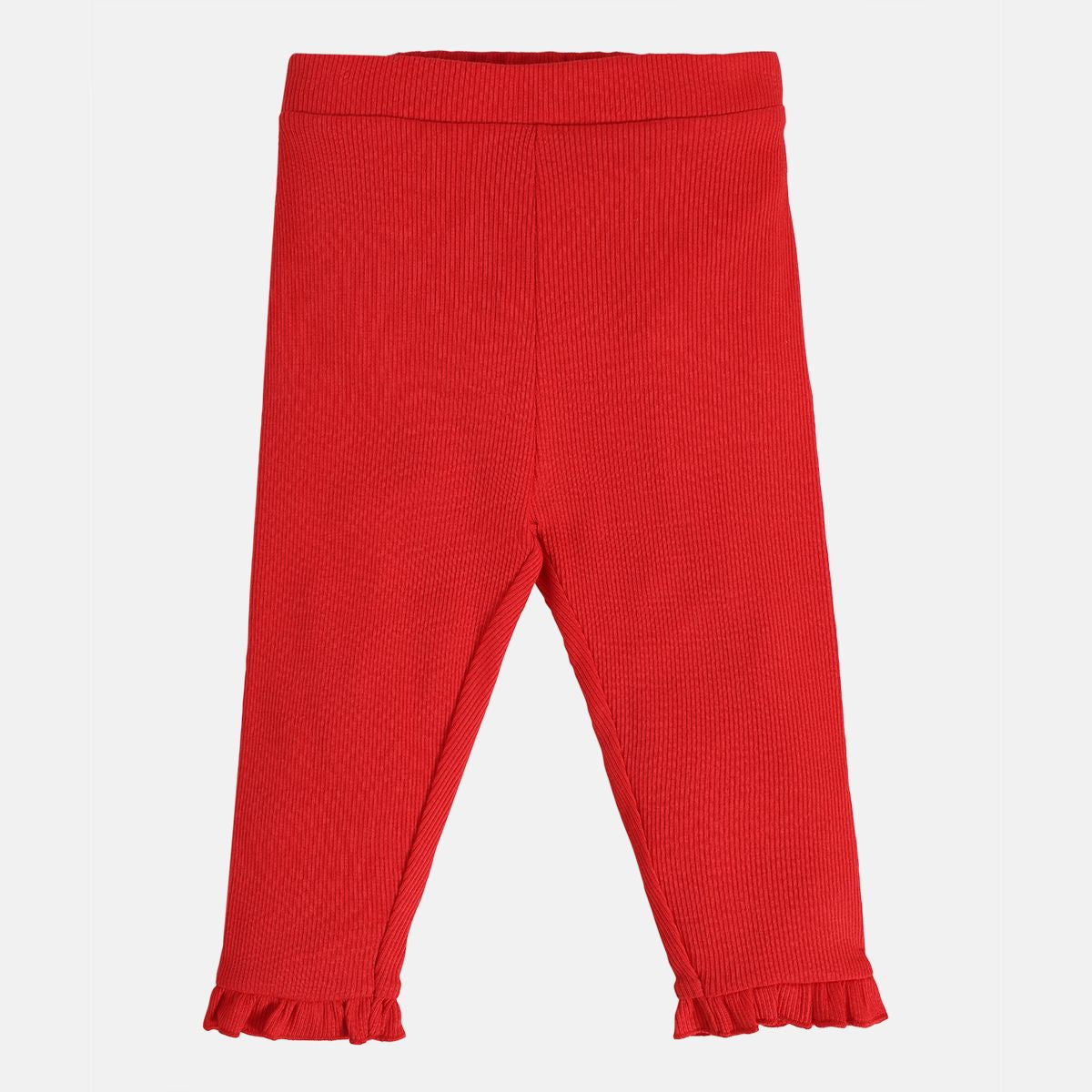 Girls Red Pack Of 1 Legging