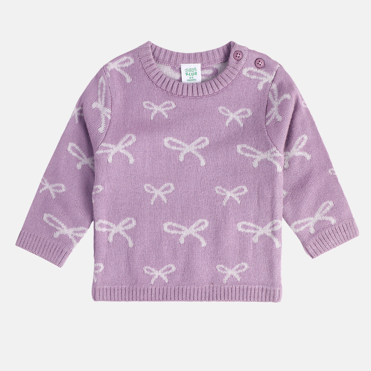 Girls Lilac Hooded Top And Bottom Set