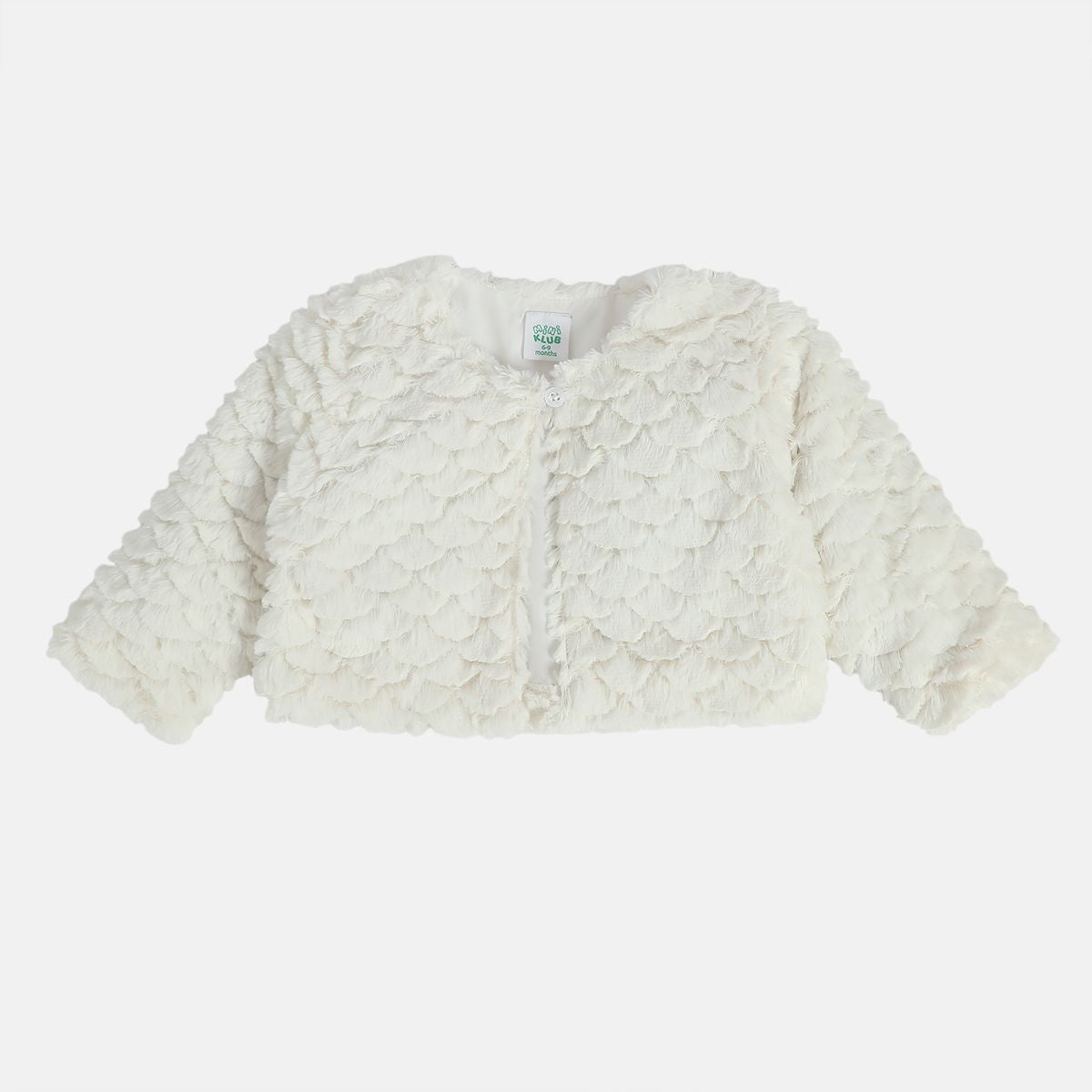 Girls Marshmallow Pack Of 1 Shrug