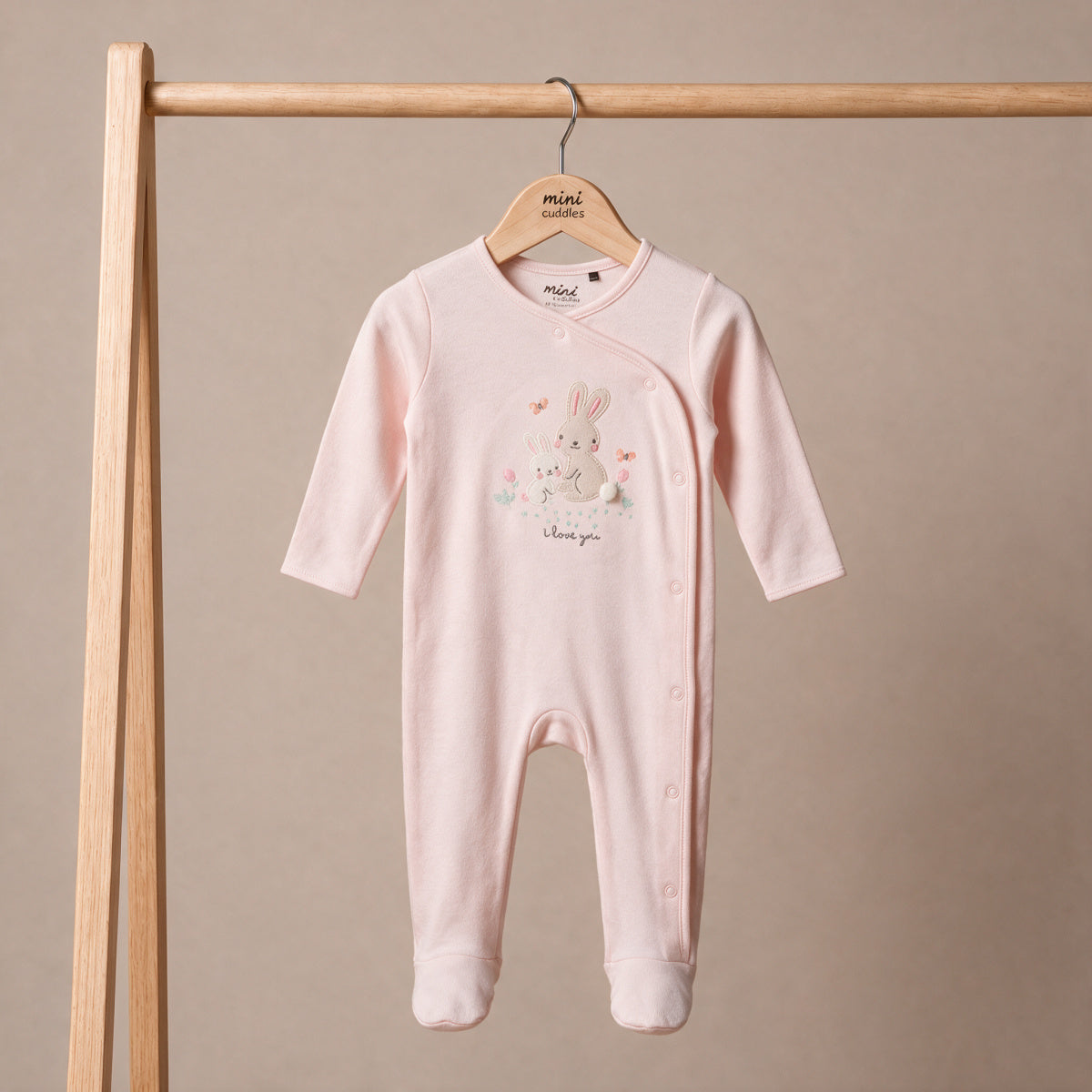 Baby Girls Multicolor Cotton Sleep Suit Casual Wear
