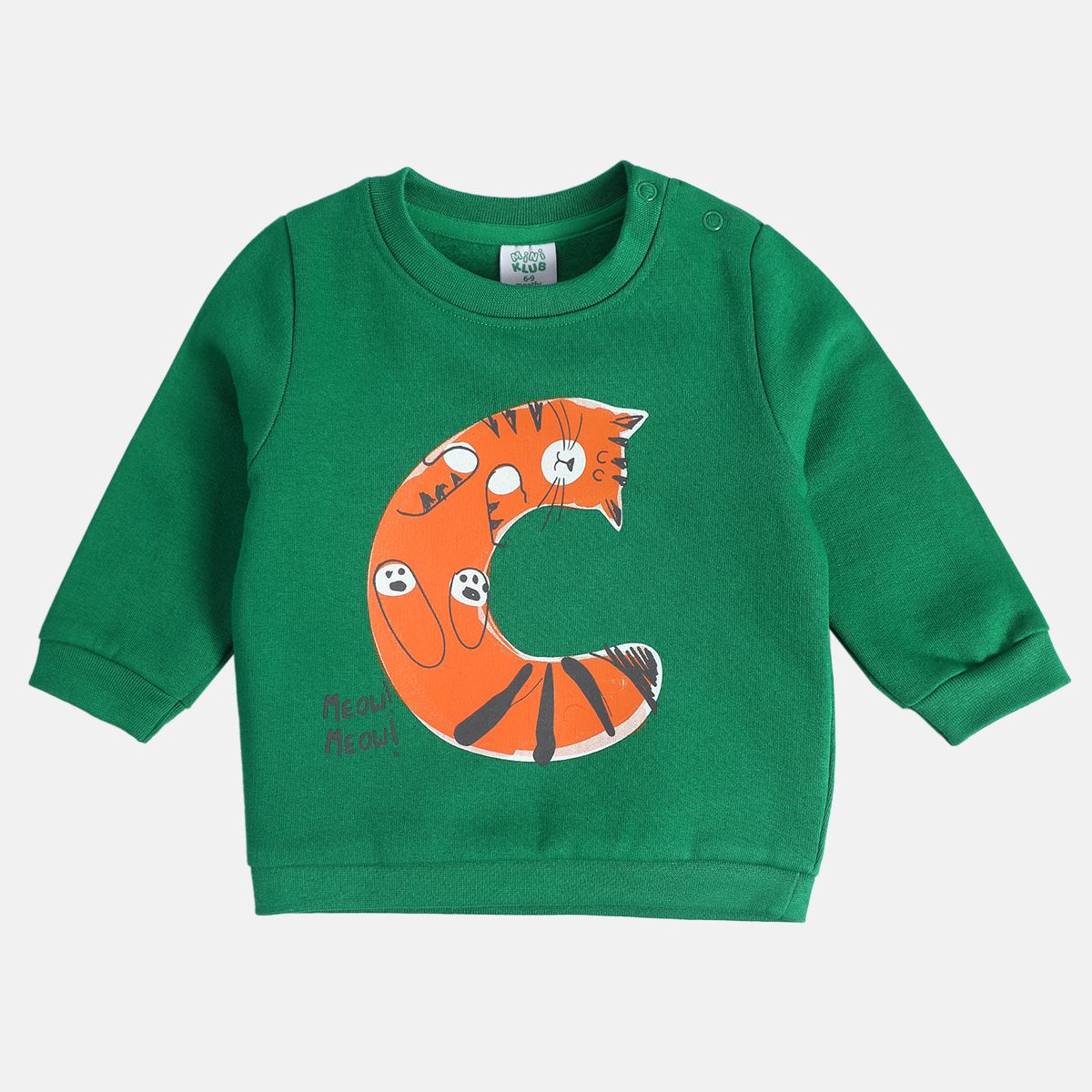 Girls Green Sweat Shirt