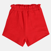 Girls Red Shorts