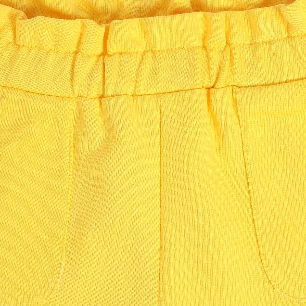 Girls Yellow Pack Of 1 Shorts