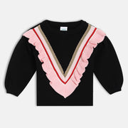 Girl Black Sweater