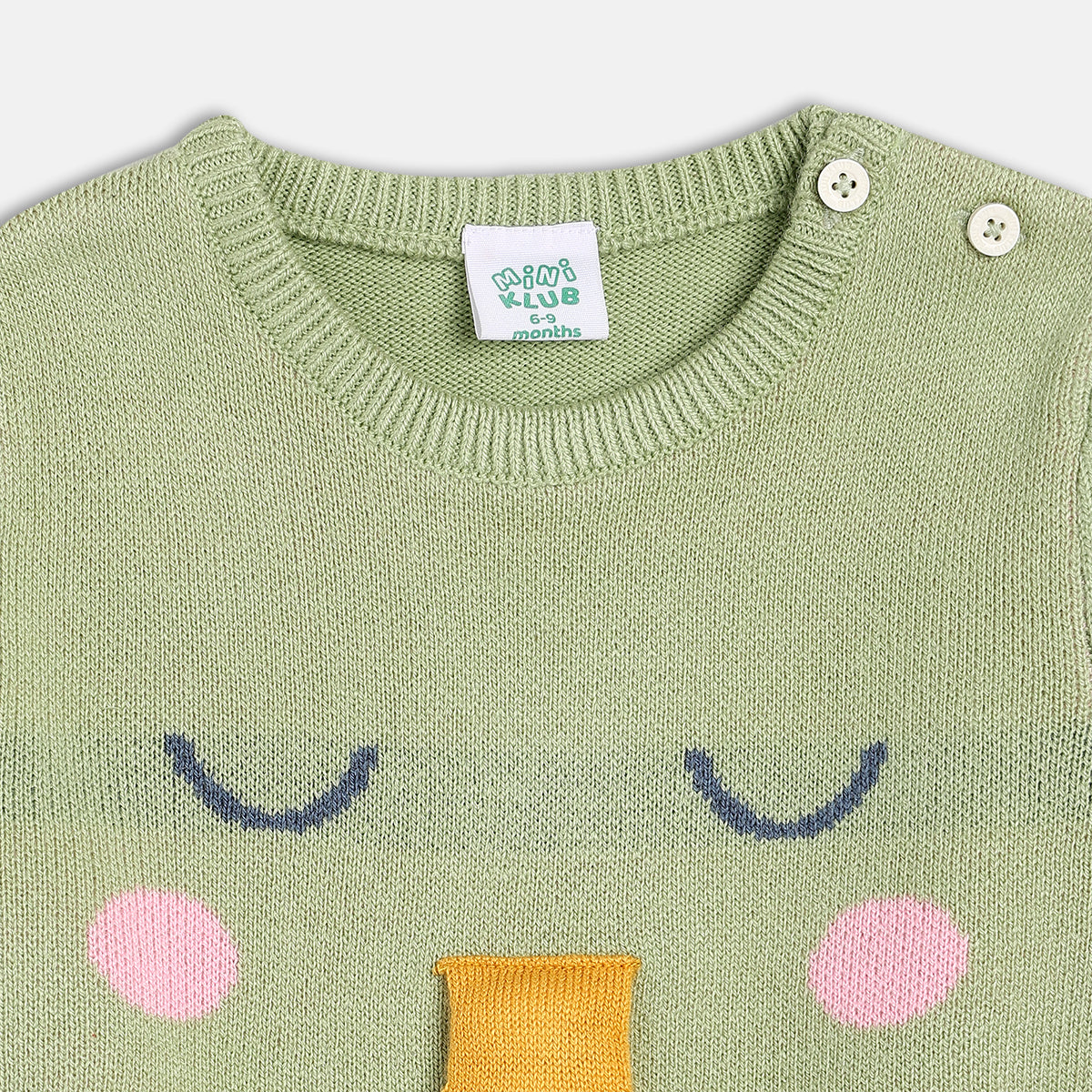 Girl Green Sweater
