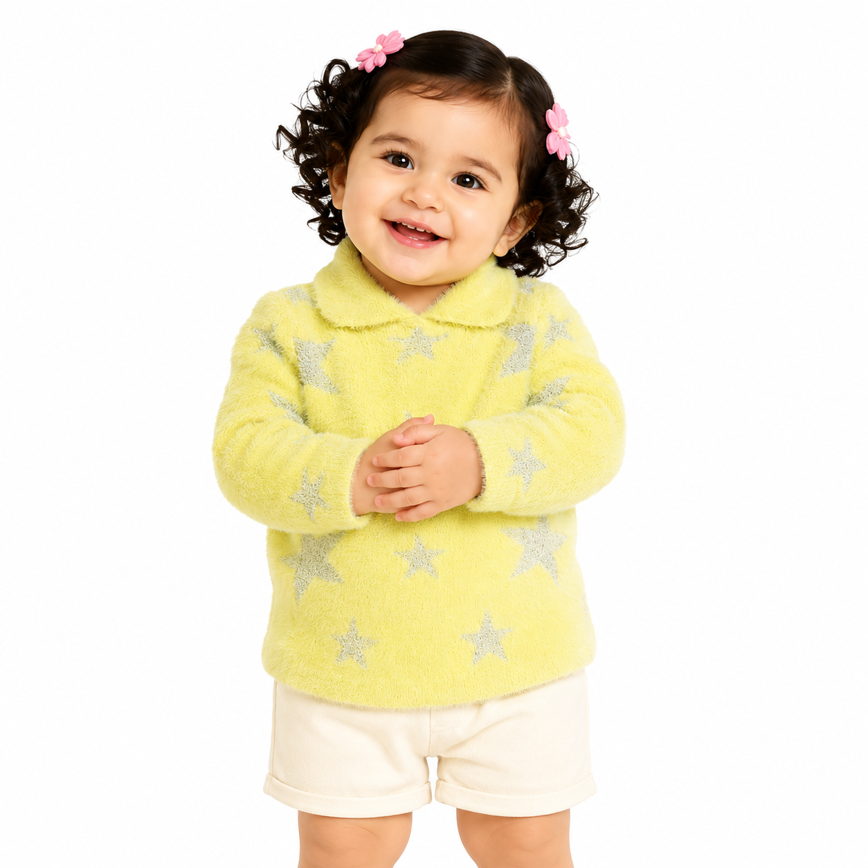 Girls Green Pack Of 1 Sweater