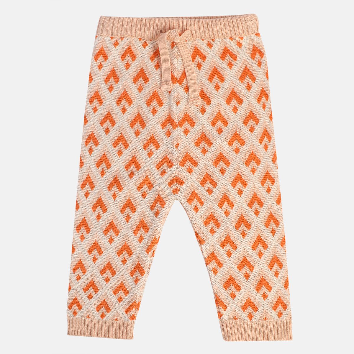 Girls Peach Top And Bottom