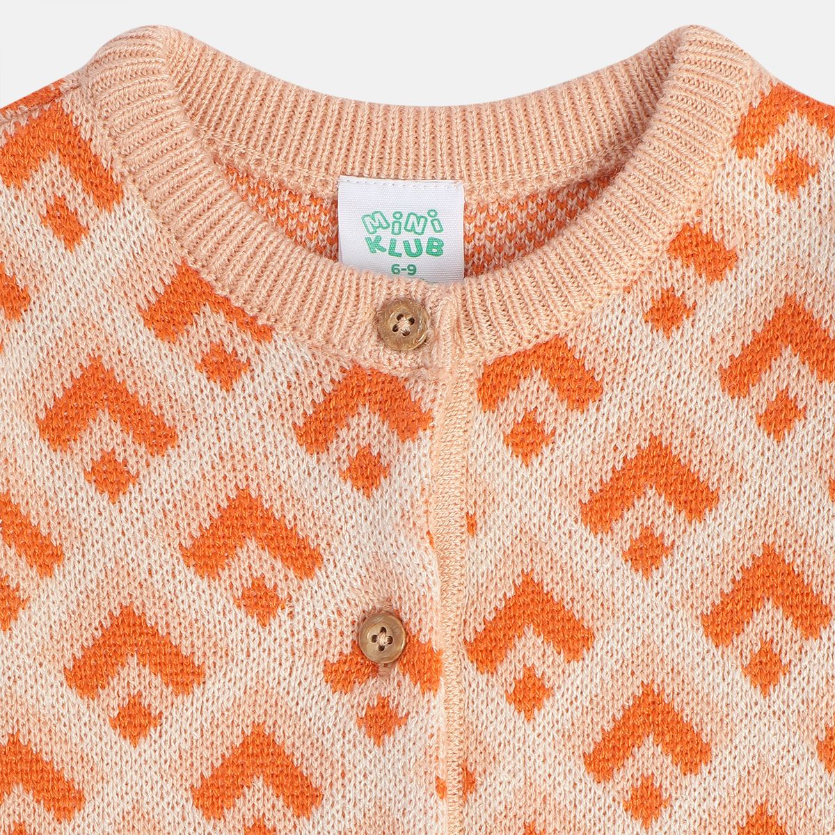 Girls Peach Top And Bottom