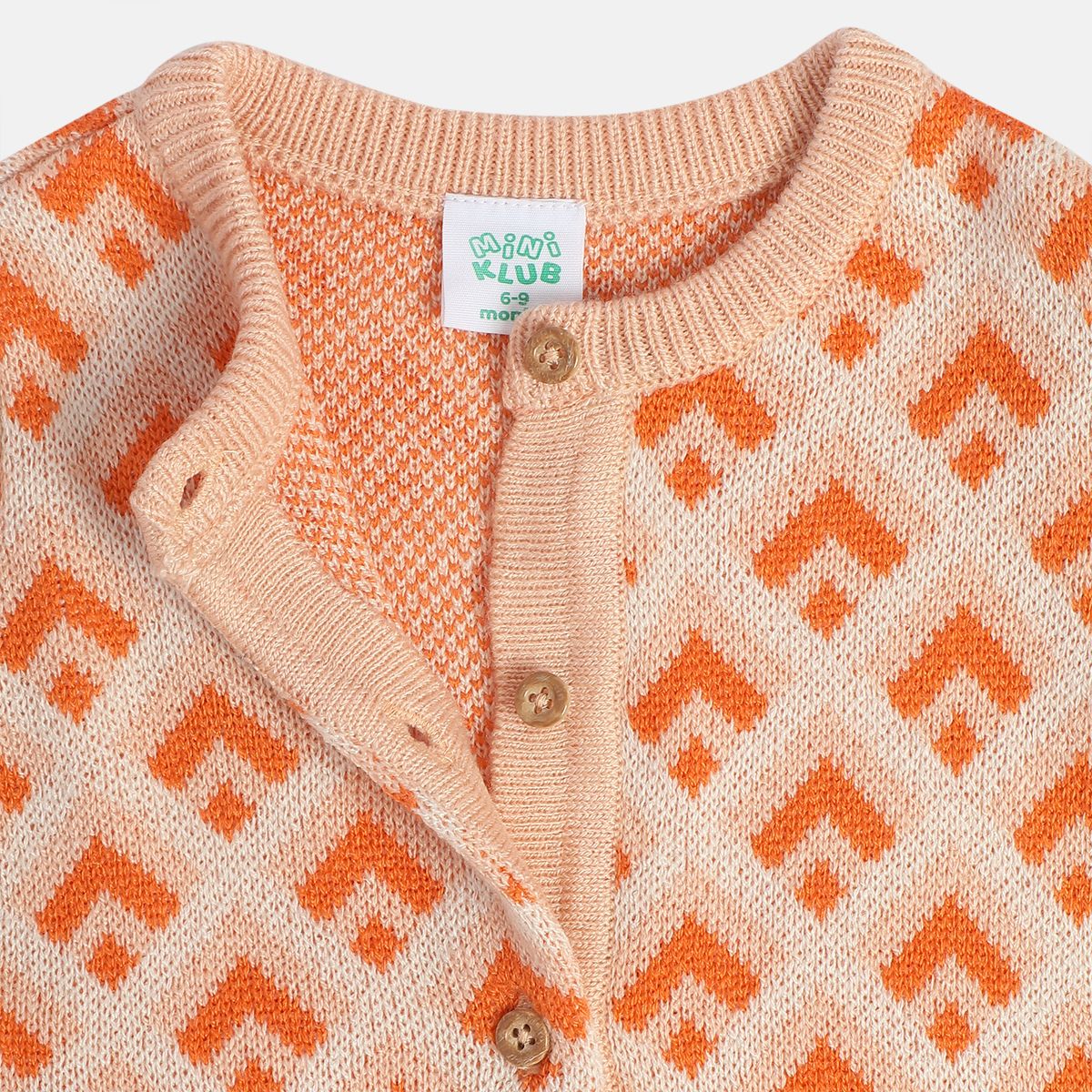 Girls Peach Top And Bottom