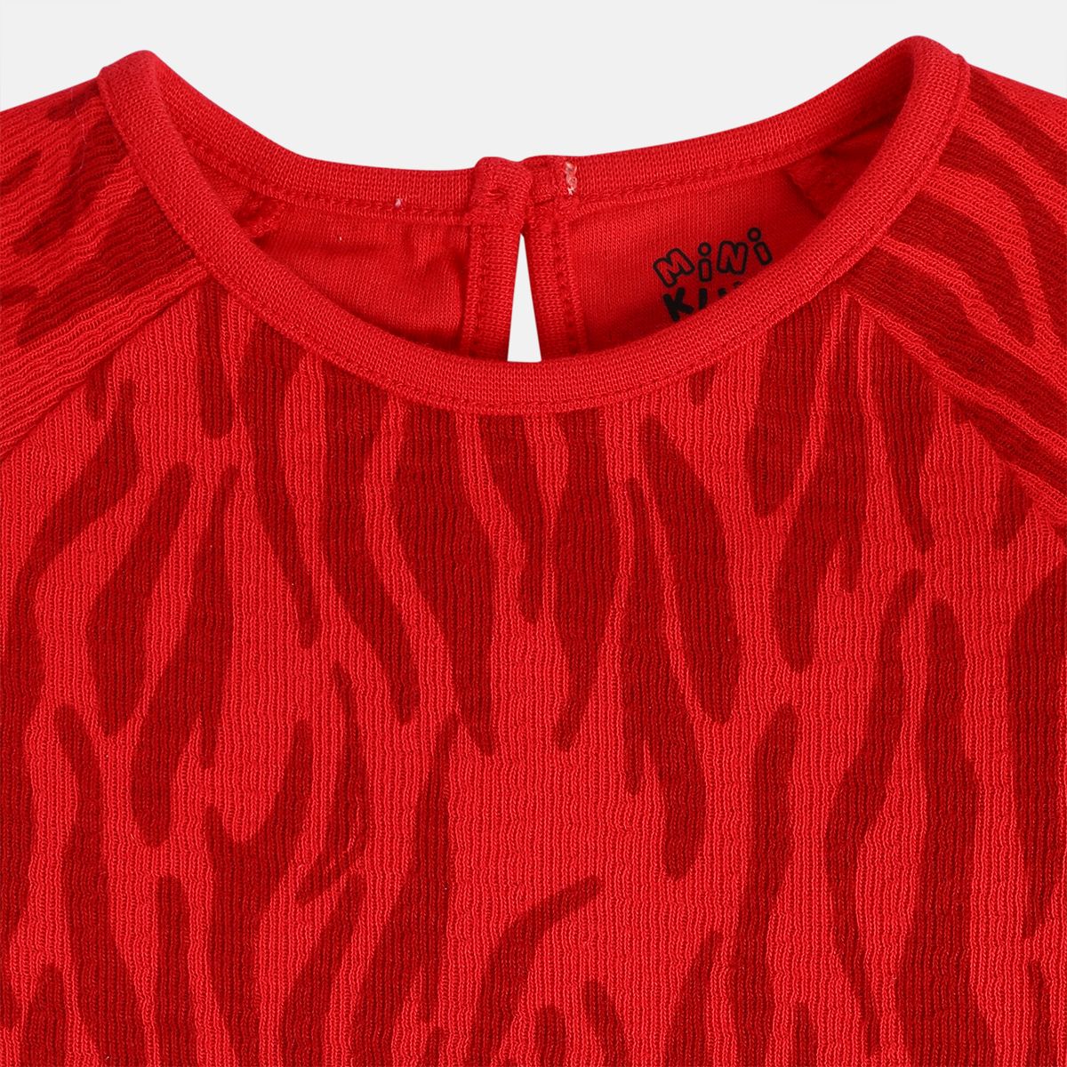 Girls Red Top And Bottom