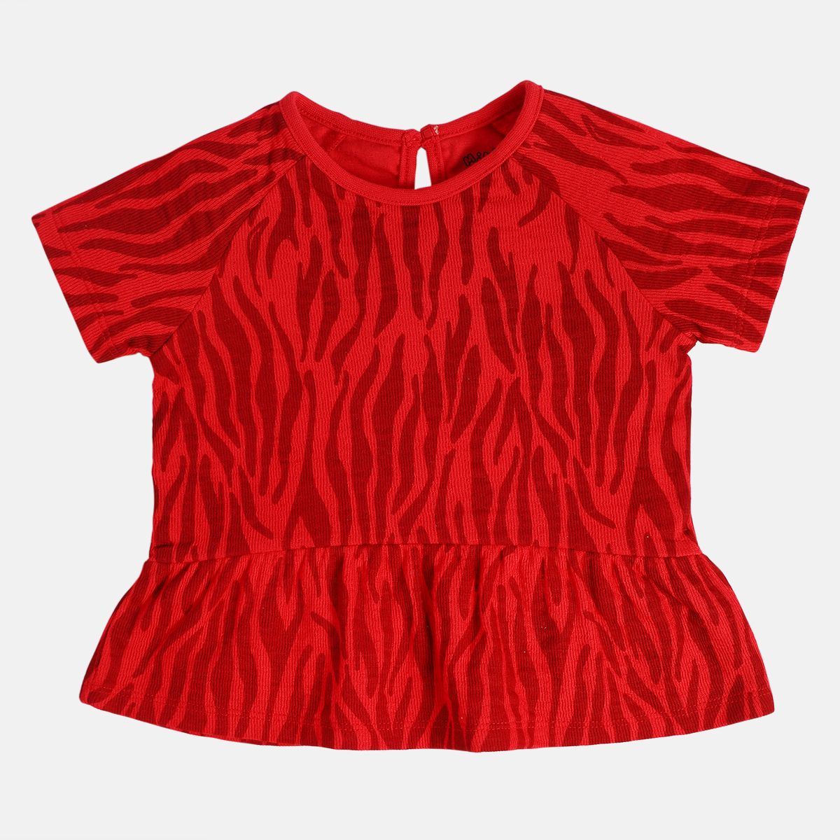 Girls Red Top And Bottom