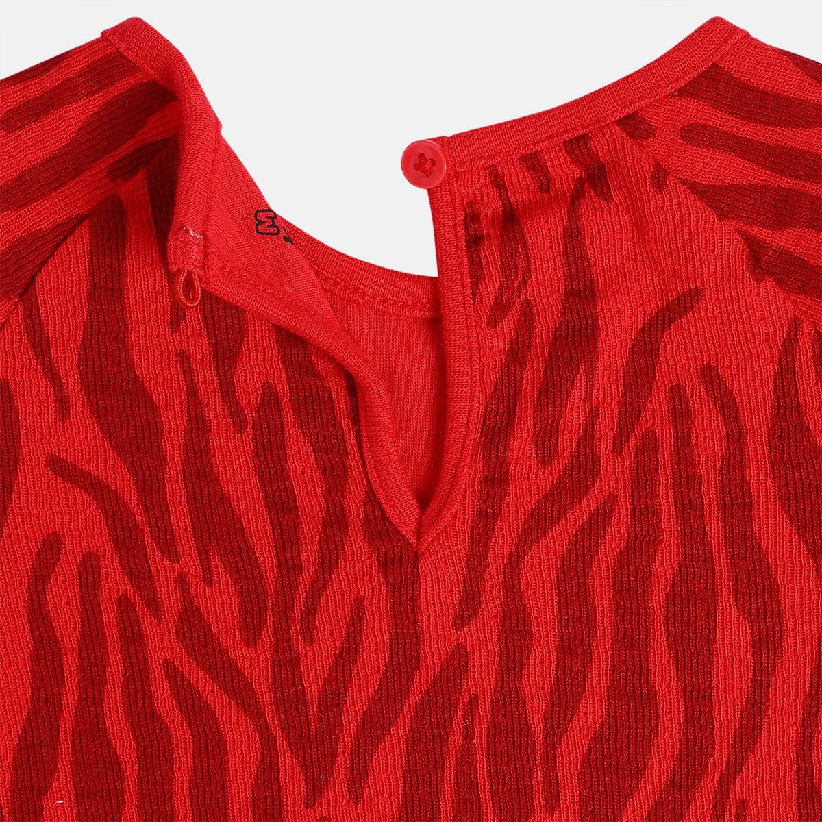 Girls Red Top And Bottom