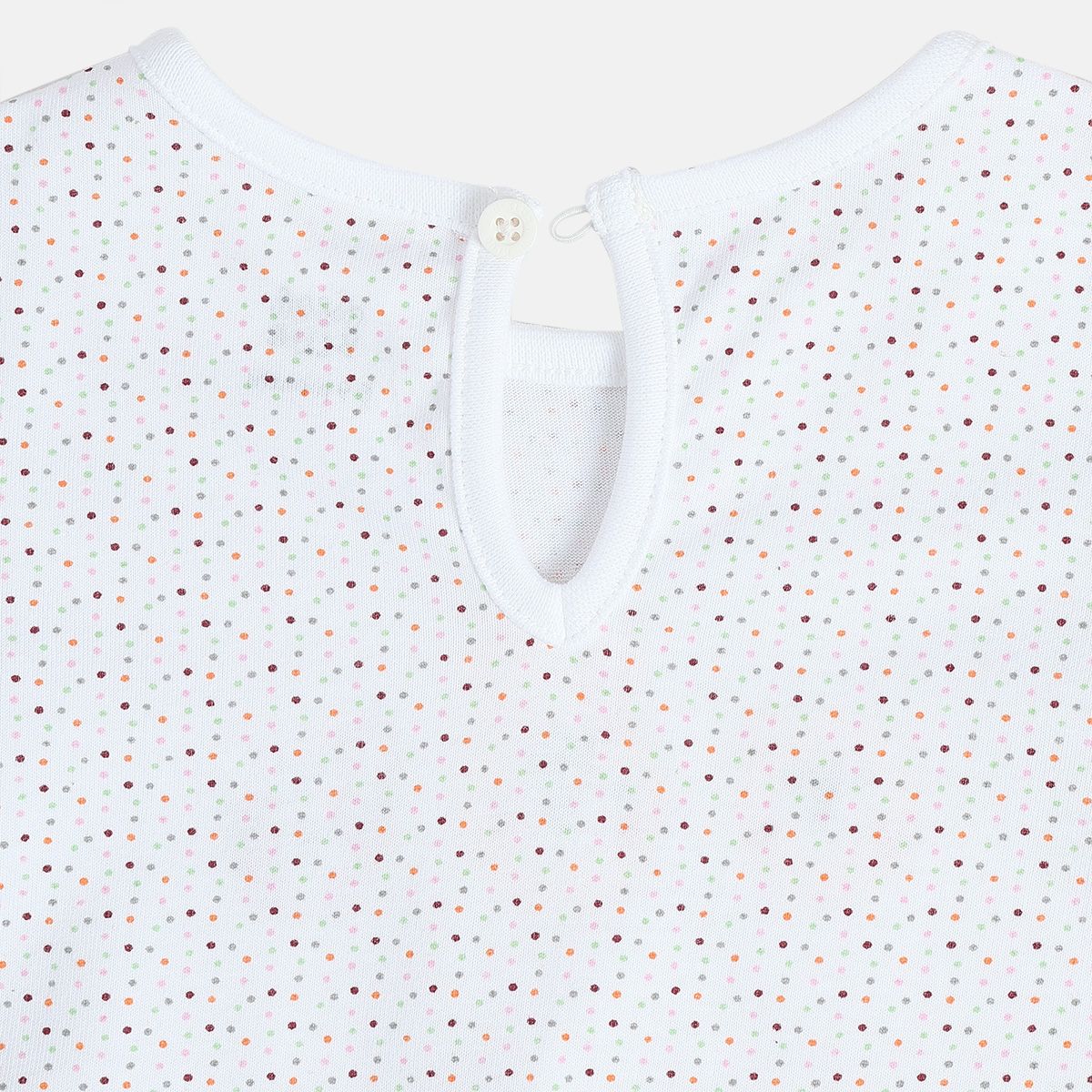 Girls White/Red Top And Bottom (Pack Of 2)