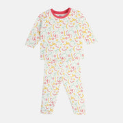 Girls Multicolor Pack Of 2 Top And Bottom