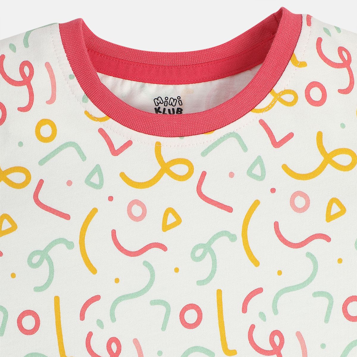 Girls Multicolor Pack Of 2 Top And Bottom