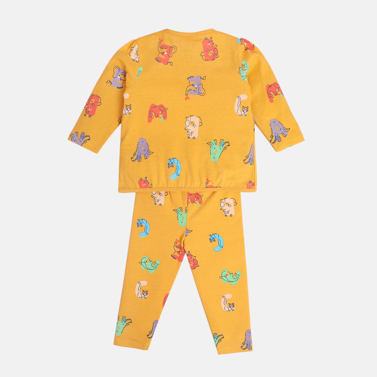 Girls Multicolor Pack Of 2 Top And Bottom