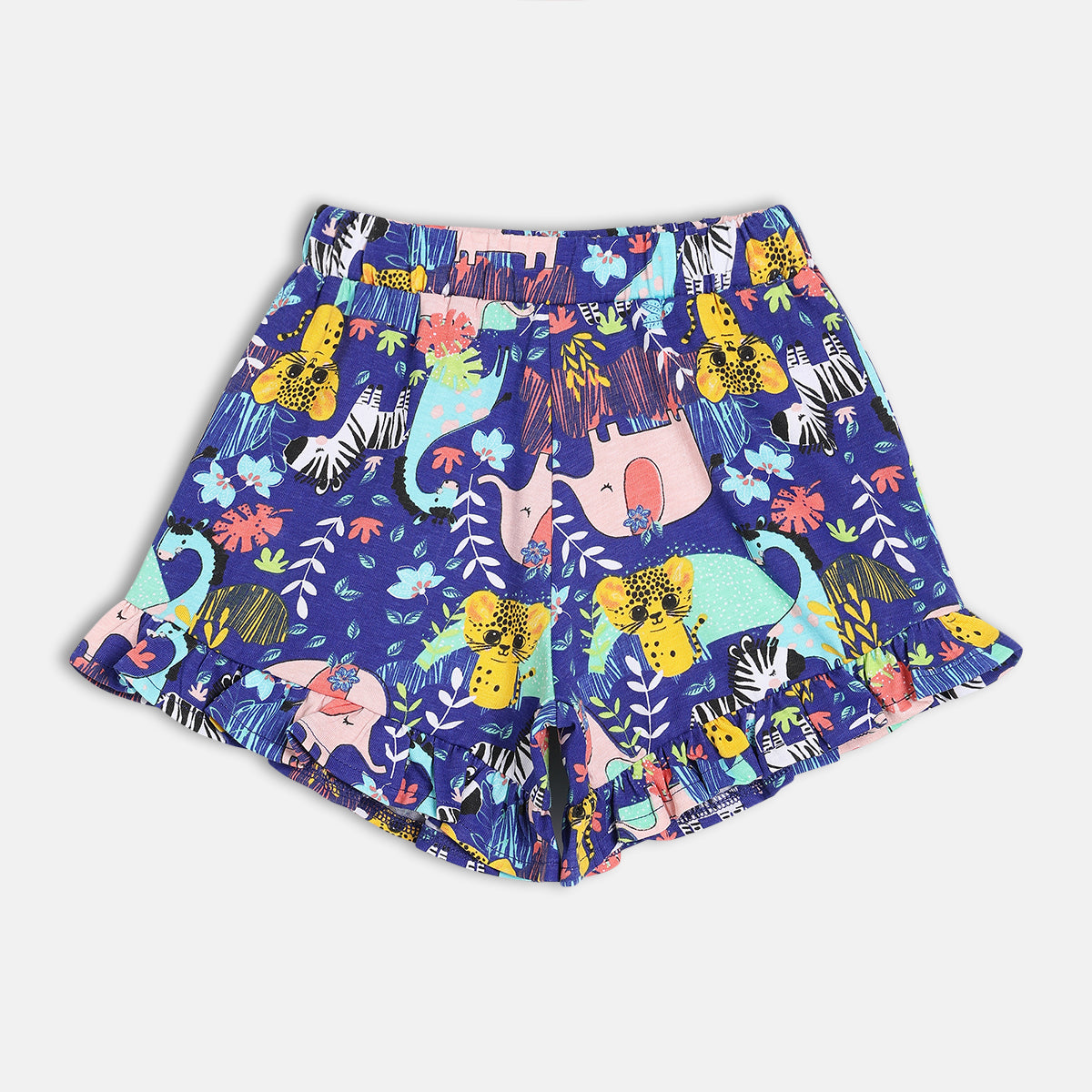 Girls Multi Top And Shorts