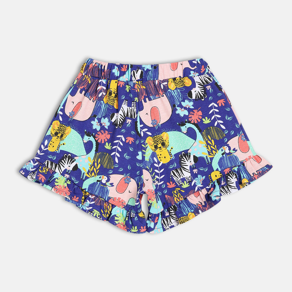 Girls Multi Top And Shorts