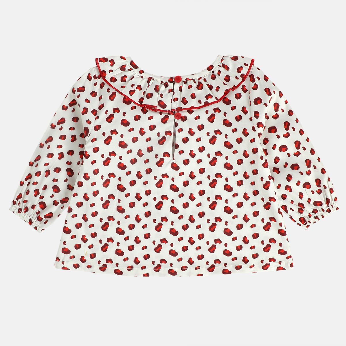 Girls Marshmallow Pack Of 1 Woven Top