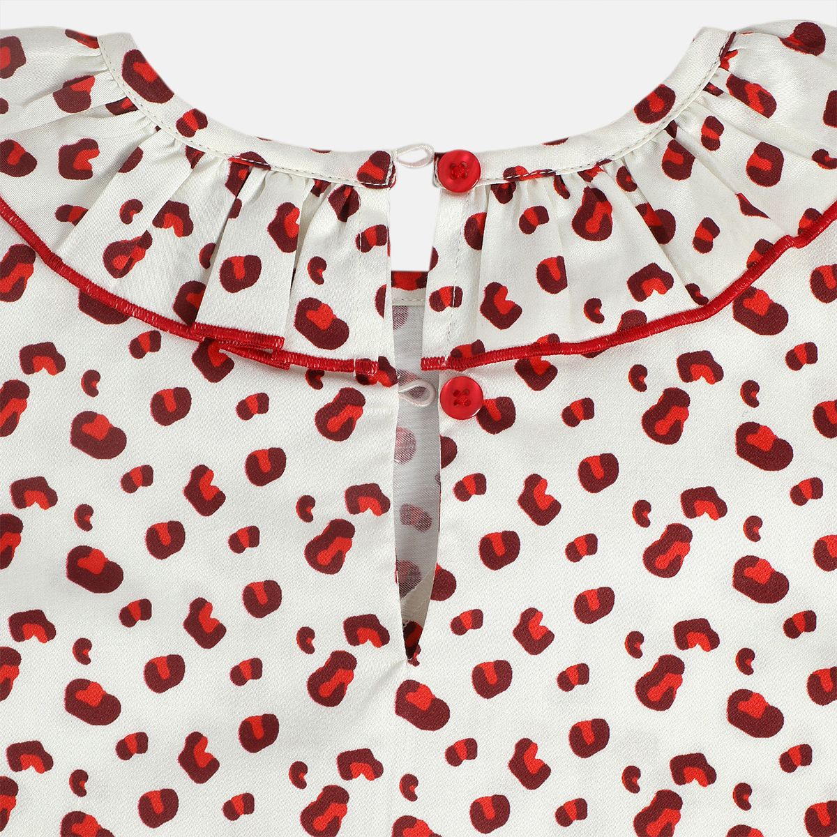 Girls Marshmallow Pack Of 1 Woven Top