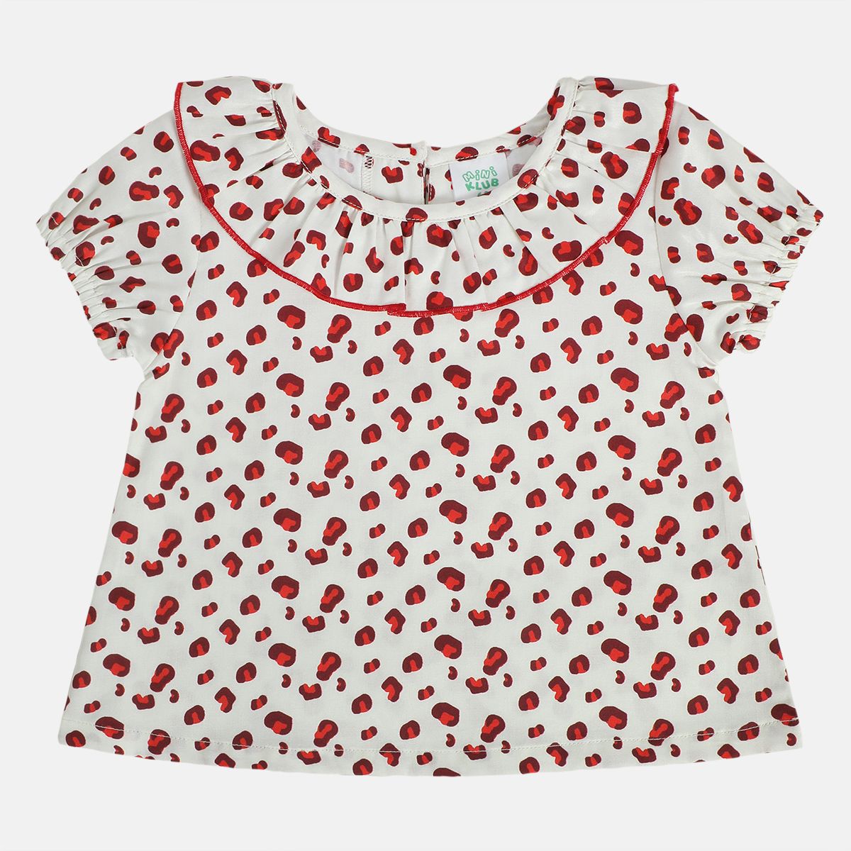 Girls Marshmallow Pack Of 1 Woven Top