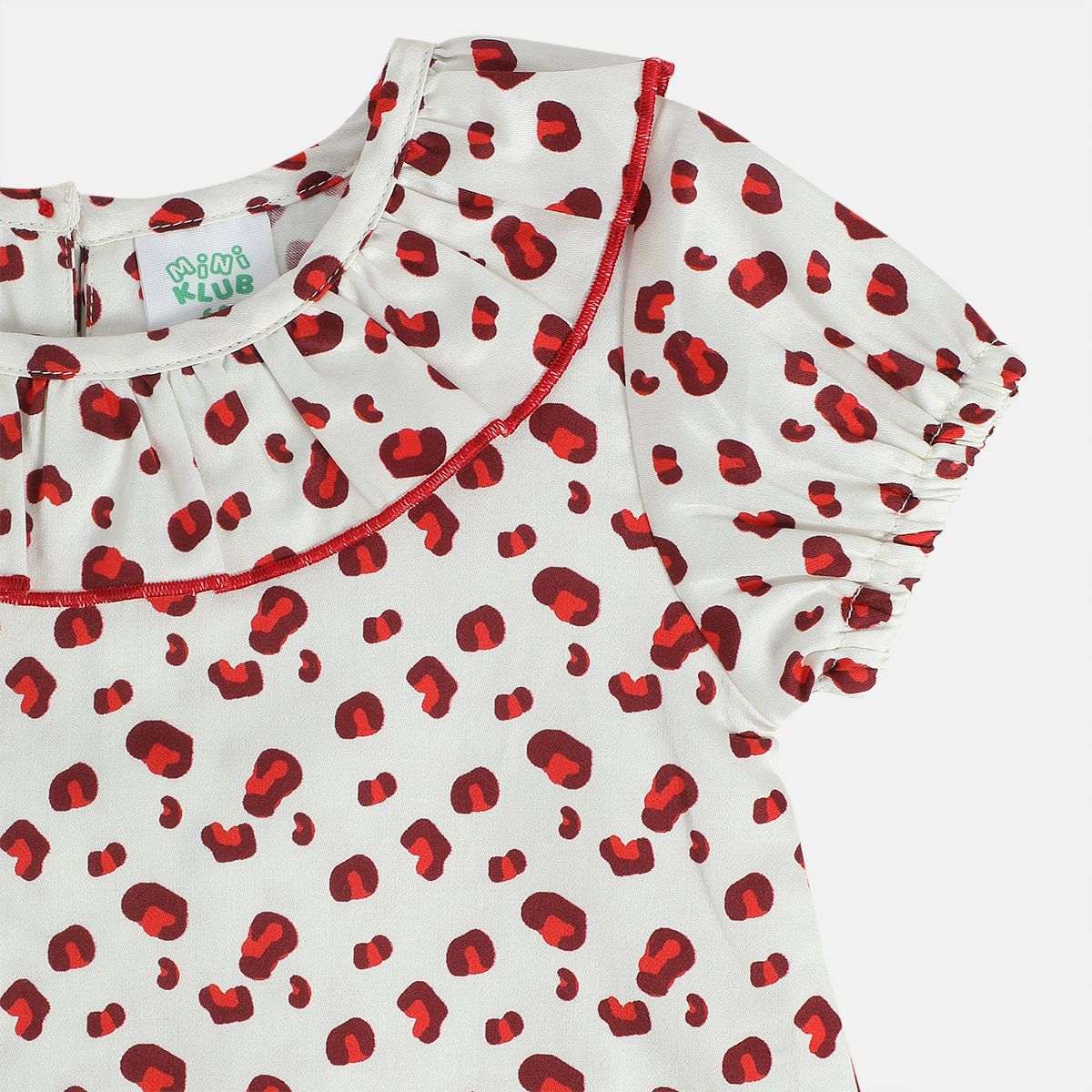 Girls Marshmallow Pack Of 1 Woven Top