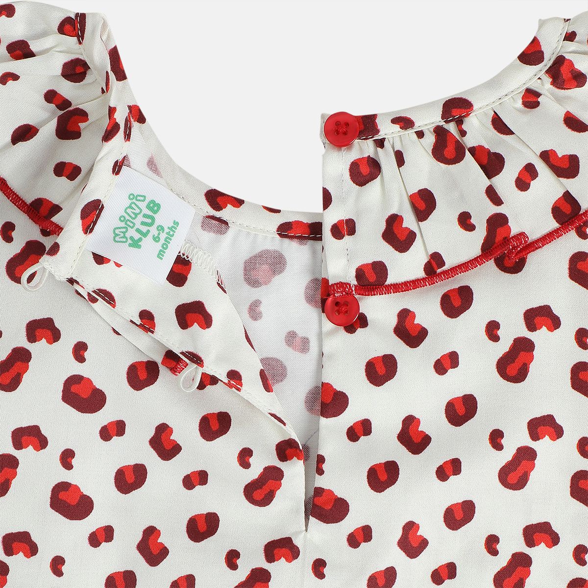 Girls Marshmallow Pack Of 1 Woven Top