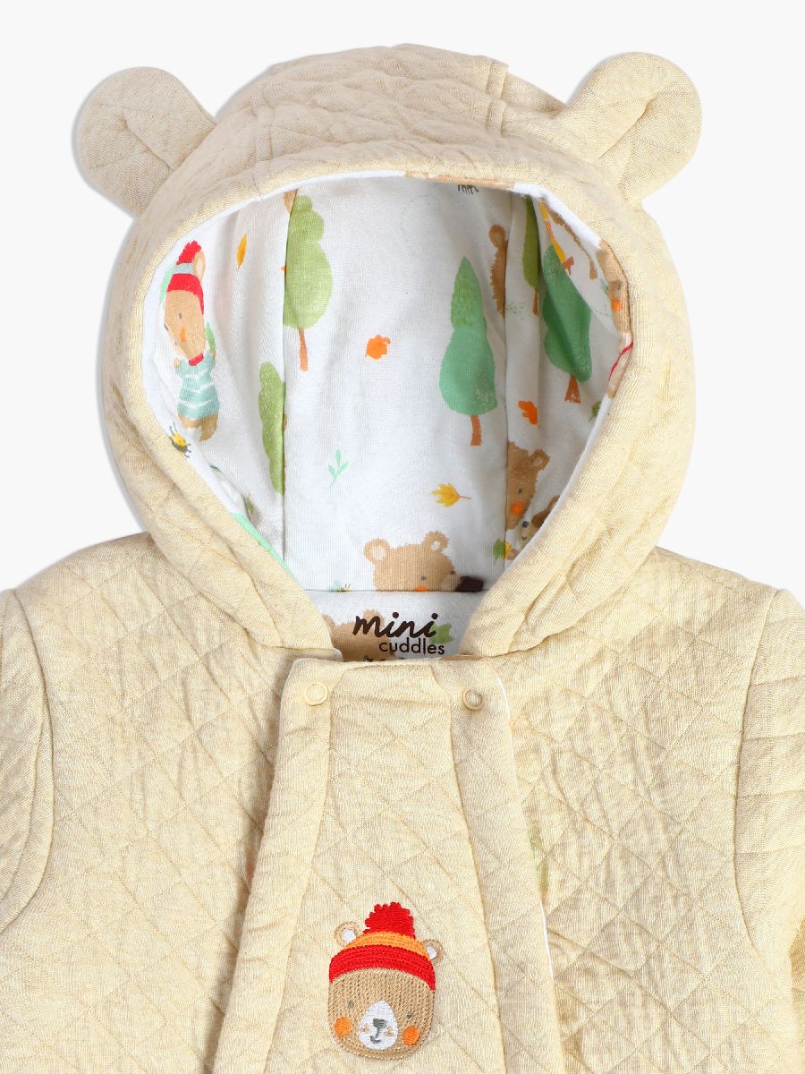 Minicuddles Unisex New Born Sleep Suit - Multicoloured